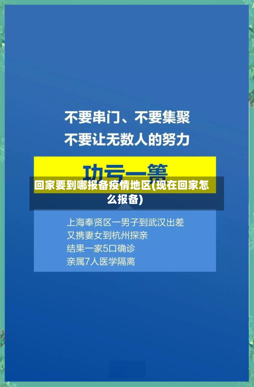 回家要到哪报备疫情地区(现在回家怎么报备)-第3张图片