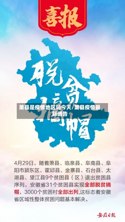 萧县是疫情地区吗今天/萧县疫情最新通告