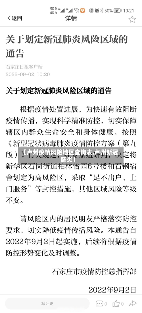 【卢州疫情风险地区查询表,卢州新冠肺炎】