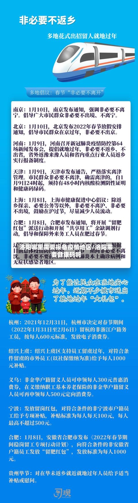 洛阳哪里需要报备疫情地区/洛阳需要健康码吗