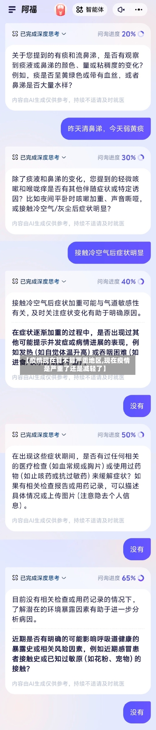 【疫情现在算不算严重地区,现在疫情是严重了还是减轻了】